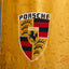 1026W - Original Porsche 1950 Silk Flag