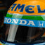 1076 - Ayrton Senna Official 1987 Replica Helmet