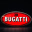 Bugatti Illuminated Sign