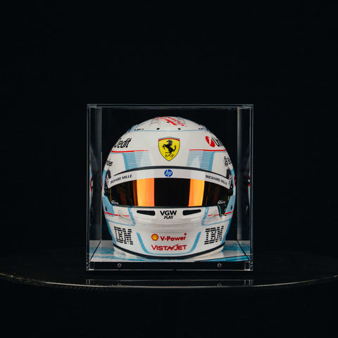 1068 - Charles Leclerc official Bell replica helmet miami 2025