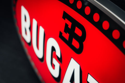 Bugatti Illuminated Sign