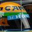 1076 - Ayrton Senna Official 1987 Replica Helmet