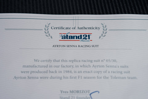Ayrton Senna 1994 Signed T-shirt