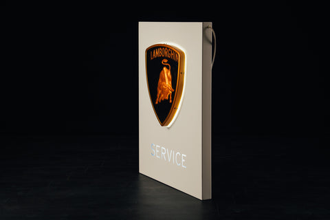 Lamborghini Illuminated sign