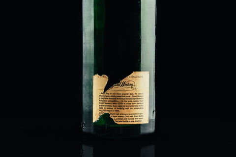 1134 - Gilles Villeneuve Singed Podium Bottle