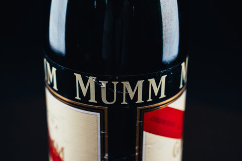 1053 - Mumm Podium Bottle Signed from Michael Schumacher