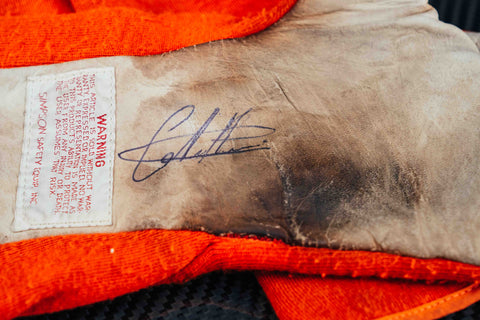 1089 - Gilles Villeneuve signed Gloves