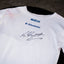 Michael Schumacher signed collector’s shirt with Sparco logo. / Maglia da collezione autografata da Michael Schumacher con logo Sparco