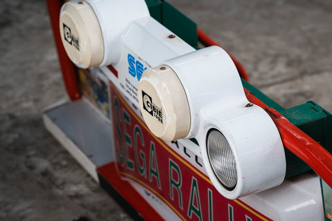 Original SEGA Rally 2 illuminated sign