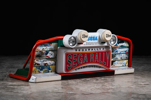 Original SEGA Rally 2 illuminated sign