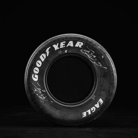 Michael Schumacher Signed Tyre
