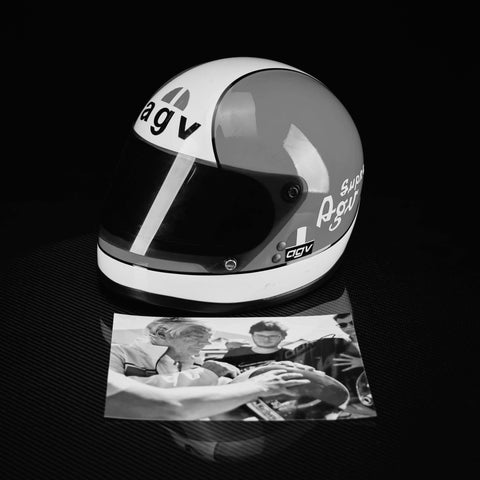 Giacomo Agostini Signed helmet