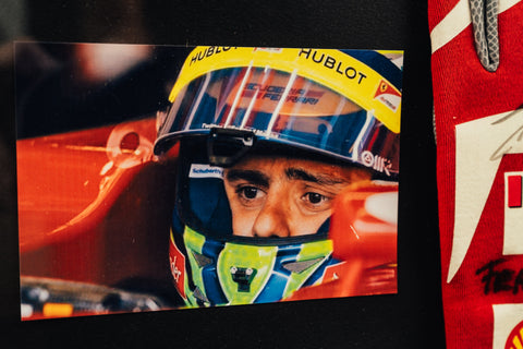 Felipe Massa signed gloves
