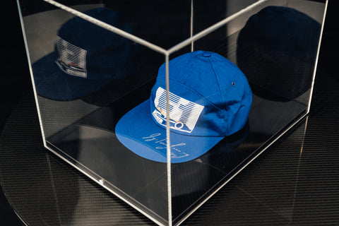 Ayrton Senna signed cap