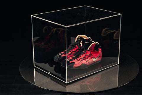 Michael Schumacher 2001 Signed Shoes