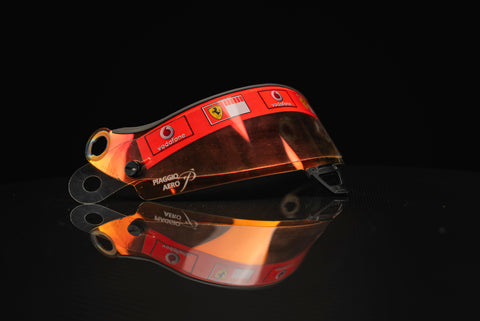 Michael Schumacher signed Visor