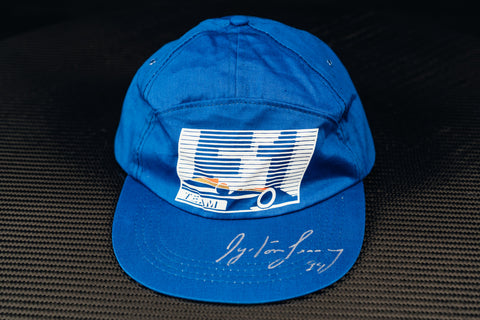Ayrton Senna signed cap
