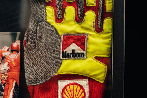 Ferrari pit crew gloves