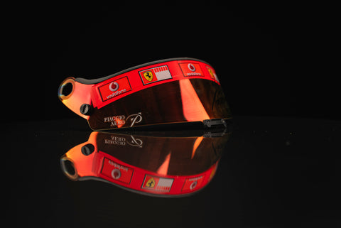 Michael Schumacher signed Visor