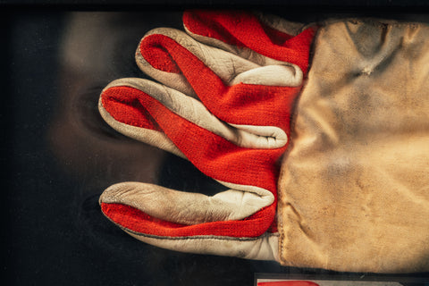 Michele Alboreto Gloves