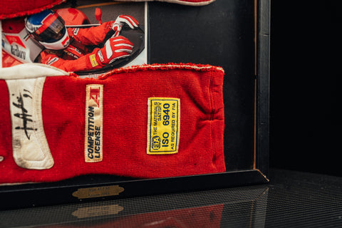 Jean Alesi sogned gloves