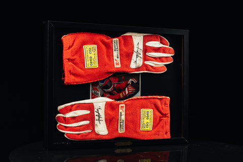 Jean Alesi sogned gloves