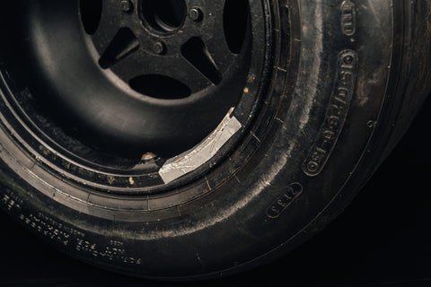 Mclaren M23 wheel and Tyres