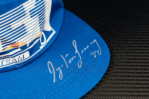 Ayrton Senna signed cap