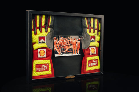 Ferrari pit crew gloves