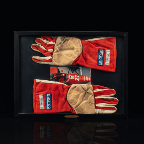 Michele Alboreto Gloves