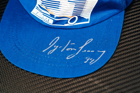 Ayrton Senna signed cap