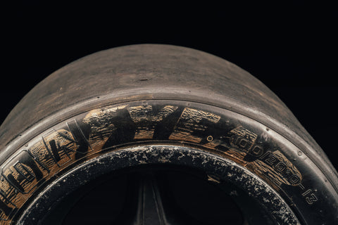 Mclaren M23 wheel and Tyres