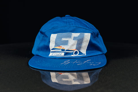 Ayrton Senna signed cap