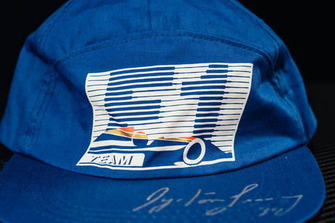 Ayrton Senna signed cap