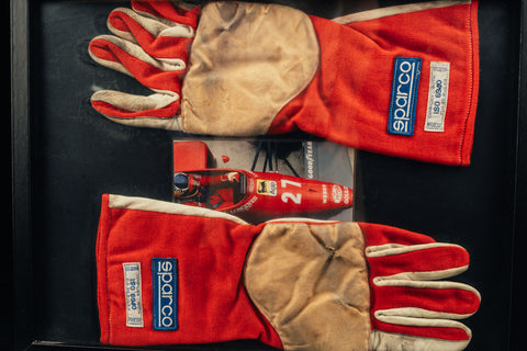 Michele Alboreto Gloves