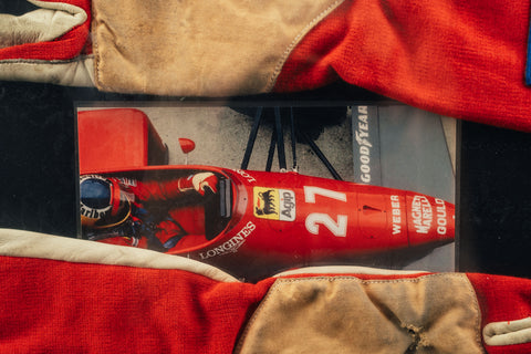 Michele Alboreto Gloves