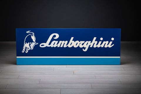 lamborghini sign - 1